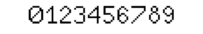 Pixel Perfect Regular Font OTHER CHARS