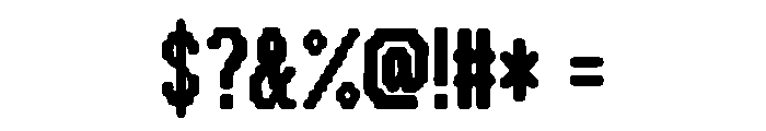 PixelVanta Font OTHER CHARS