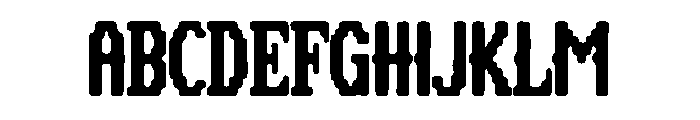 PixelVanta Font UPPERCASE