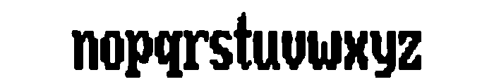PixelVanta Font LOWERCASE