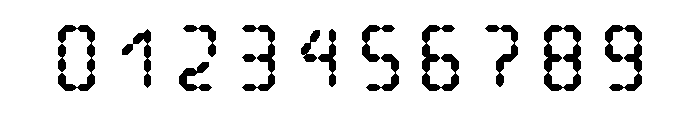 Pixelarc Regular Font OTHER CHARS