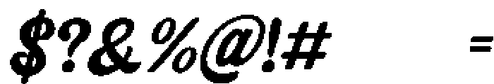 Pixelitta Regular Font OTHER CHARS