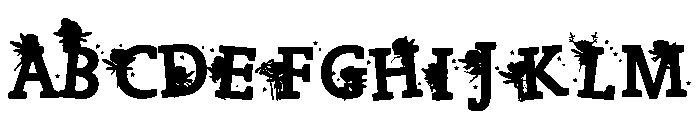 Pixie Babe CF Font UPPERCASE