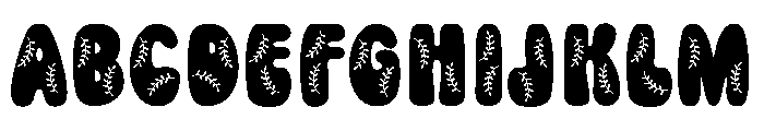 Pixie Mistletoe Font UPPERCASE