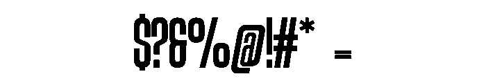 Pizalio Regular Font OTHER CHARS