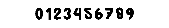 Pizza Baking Font OTHER CHARS