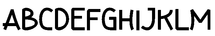 Pizza Lought Font UPPERCASE