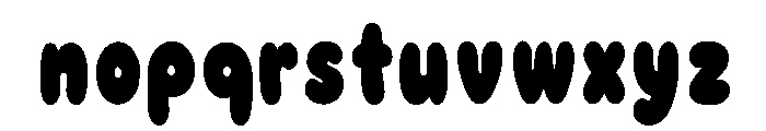 pinklips Font LOWERCASE