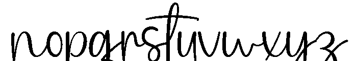 pinky girl Regular Font LOWERCASE