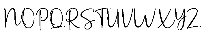 pinkygirl-Regular Font UPPERCASE