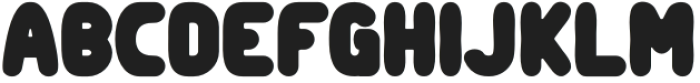 PIGIBOB Regular otf (400) Font LOWERCASE