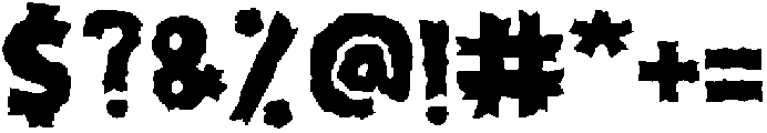 PINUP Regular otf (400) Font OTHER CHARS