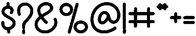 PISTACHIO Regular otf (400) Font OTHER CHARS