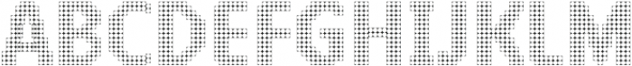 PIXEL Pattern SquareFlicker ttf (400) Font UPPERCASE