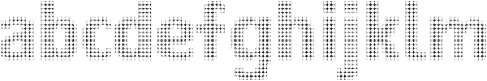 PIXEL Pattern SquareFlicker ttf (400) Font LOWERCASE