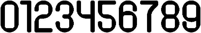 PIXEL ROUND Bold otf (700) Font OTHER CHARS