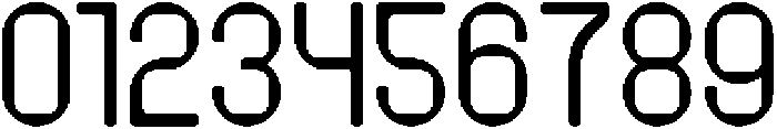 PIXEL ROUND-Light otf (300) Font OTHER CHARS