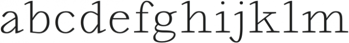 Piacere Text Light otf (300) Font LOWERCASE