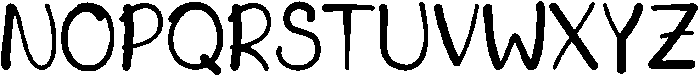 Pibbo Regular otf (400) Font UPPERCASE