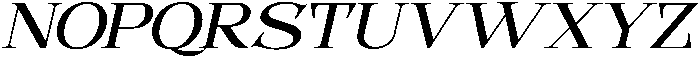 Picabro Italic otf (400) Font UPPERCASE