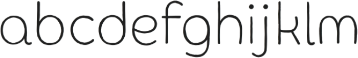Picaflor Handmade Thin otf (100) Font LOWERCASE
