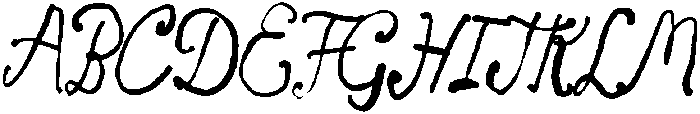 Picasso by Moonlight Regular otf (300) Font UPPERCASE