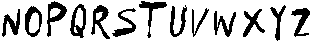 Picasso's Paintbrush Caps Reg otf (400) Font LOWERCASE