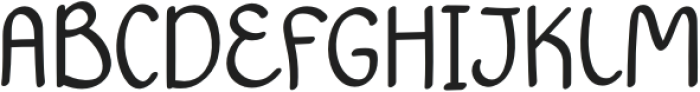 PickmeRegular otf (400) Font UPPERCASE