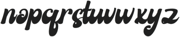 Pickmin otf (400) Font LOWERCASE