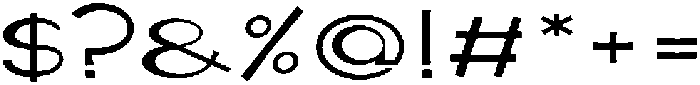 Pico Regular otf (400) Font OTHER CHARS