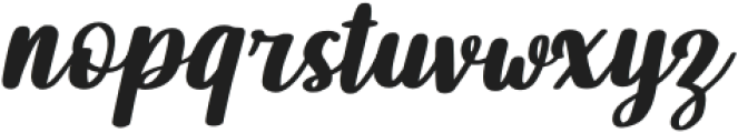 Pictagram italic otf (400) Font LOWERCASE