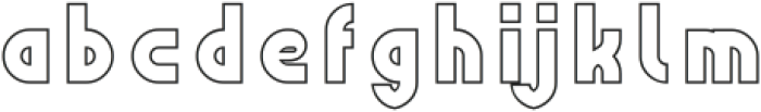 Picture of you-Hollow otf (400) Font LOWERCASE