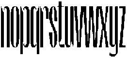 Pierknife-Regular otf (400) Font LOWERCASE