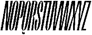Pierknife-Slant otf (400) Font UPPERCASE