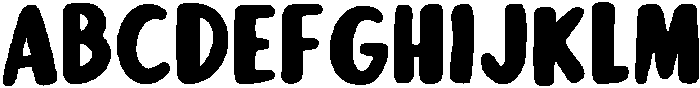 Piggy Doggy Regular otf (400) Font UPPERCASE