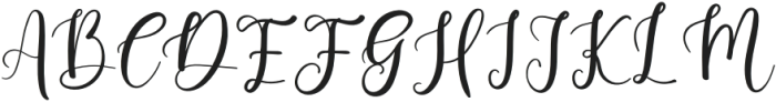 Pignose Regular otf (400) Font UPPERCASE