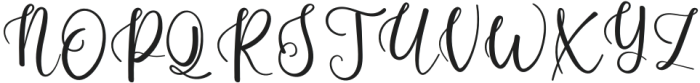 Pignose Regular otf (400) Font UPPERCASE