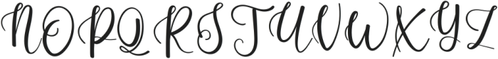 Pignose Regular ttf (400) Font UPPERCASE