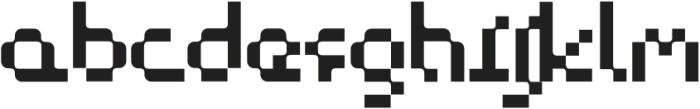 Pigxel Regular otf (400) Font LOWERCASE