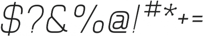 Piko Regular Oblique otf (400) Font OTHER CHARS