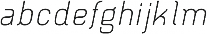 Piko Regular Oblique otf (400) Font LOWERCASE