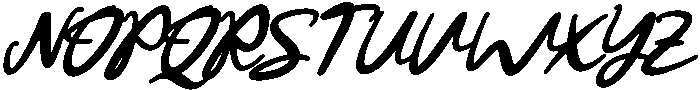 Pillow-Bold-Italic otf (700) Font UPPERCASE