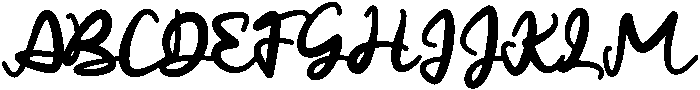 Pillow-Bold otf (700) Font UPPERCASE