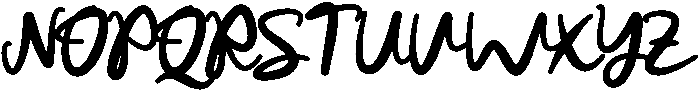 Pillow-Bold otf (700) Font UPPERCASE