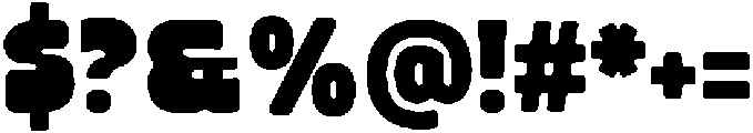 Pillow Chunk Regular otf (400) Font OTHER CHARS