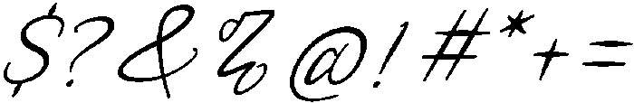 Pillow Light Italic otf (300) Font OTHER CHARS