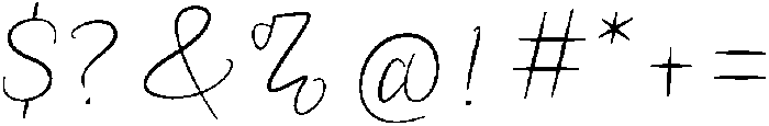 Pillow Thin otf (100) Font OTHER CHARS
