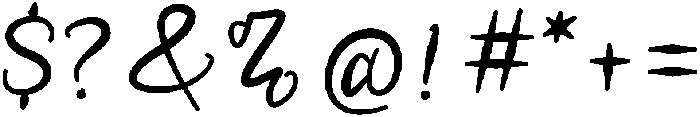 Pillow otf (400) Font OTHER CHARS
