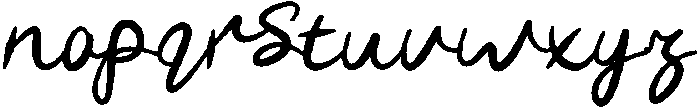 Pillow otf (400) Font LOWERCASE