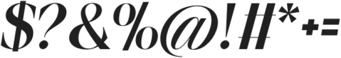 Piloner Bold Italic otf (700) Font OTHER CHARS